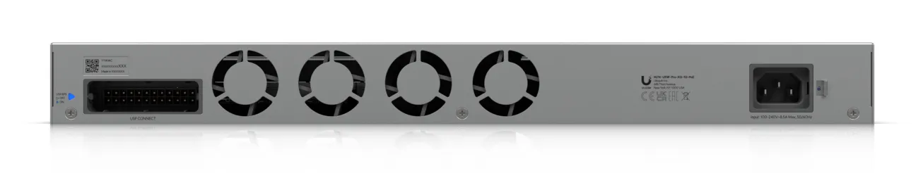 Ubiquiti USW-PRO-XG-10-POE - Administrerbar Layer 2/Layer 3 Power over Ethernet-switch, Gr&aring;
