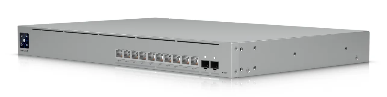 Ubiquiti USW-PRO-XG-10-POE - Administrerbar Layer 2/Layer 3 Power over Ethernet-switch, Gr&aring;