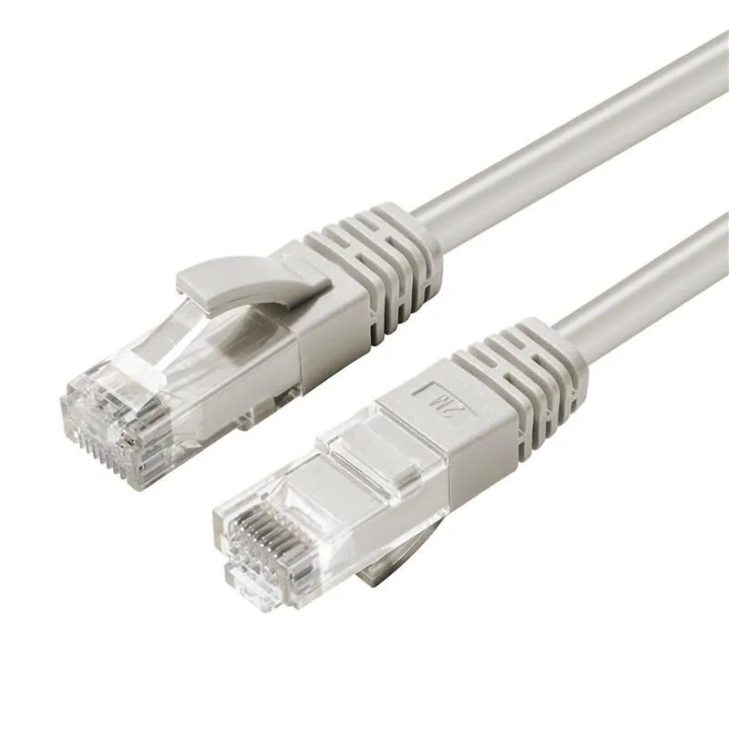 MicroConnect Cat6 U/UTP LSZH RJ45 2m n&auml;tverkskabel, gr&aring;