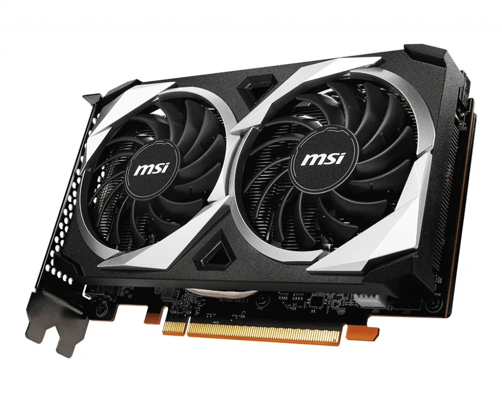 MSI Radeon RX 6500 XT MECH 2X 4 GB OC grafikkort