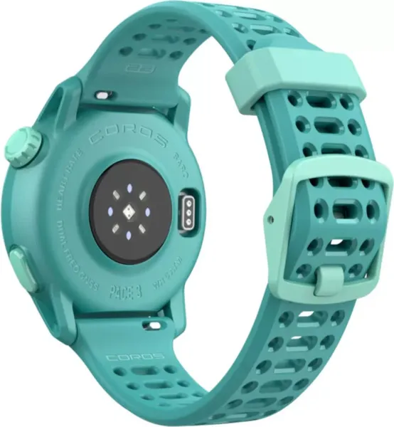 Coros Pace 3 - sports watch, emerald teal, silicone band