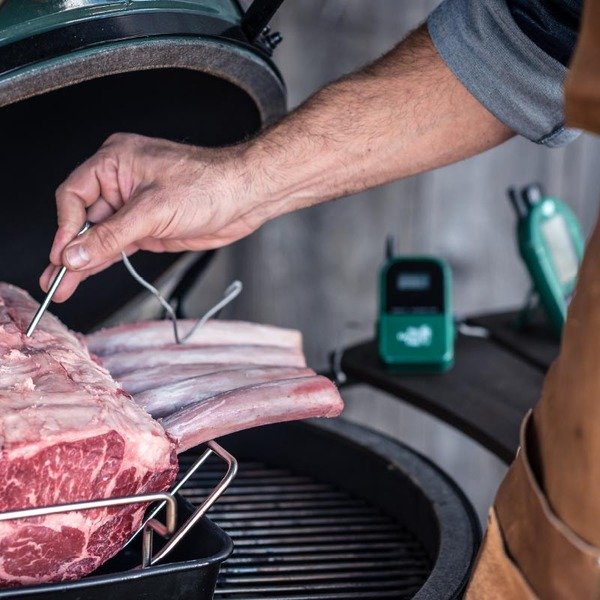 Big Green Egg Dual Probe Remote EGG l&Atilde;&curren;mp&Atilde;&para;mittari, langaton l&Atilde;&curren;mp&Atilde;&para;mittari