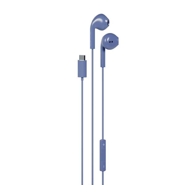 Happy Plugs USB-C 232634 In-ear Headphones, Blue