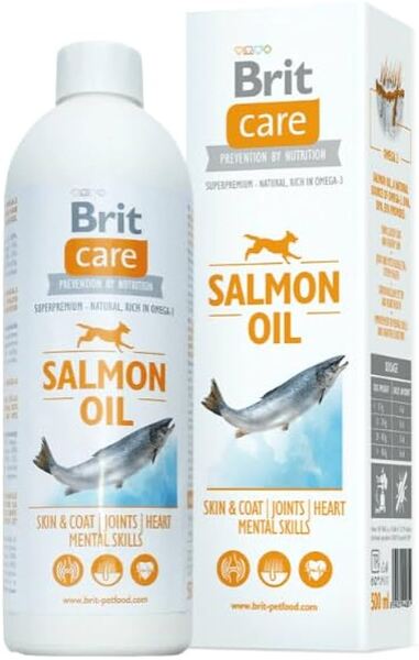 Brit Care Salmon Oil, All life stages, Skin &amp; Coat, 500g
