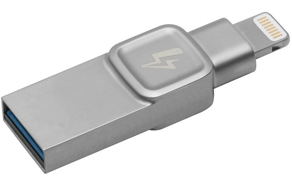 Kingston 32 Gt DataTraveler Bolt Duo Lightning -muistitikku, Hopea
