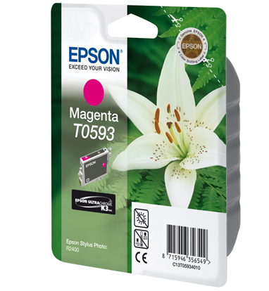 Epson UltraChrome K3 C13T05934010 Ink cartridge, 13 ml, Magenta