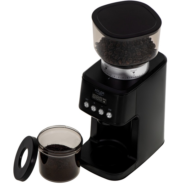 Adler AD 4300 Espresso Coffee Grinder 300g, Black