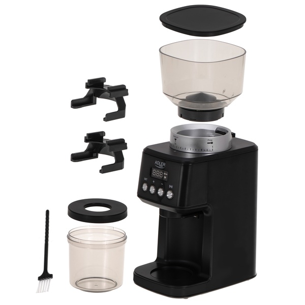 Adler AD 4300 Espresso Coffee Grinder 300g, Black