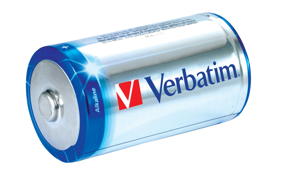 Verbatim batterier, C(LR14), 2 st Alkaline, 1,5 V