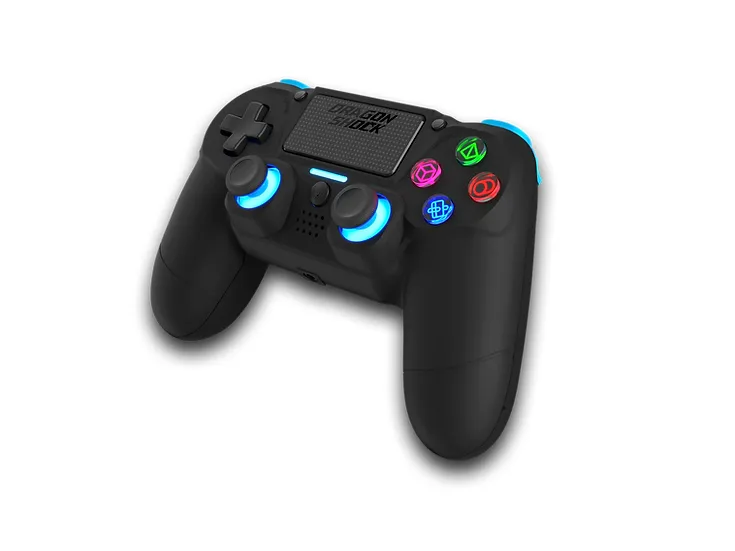 Dragonshock Mizar Bluetooth -langaton peliohjain, musta, PS4