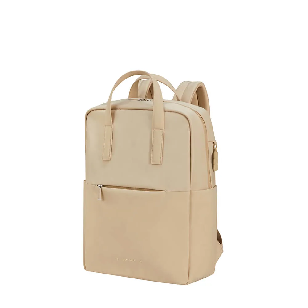 Samsonite 4Pack - datorryggs&auml;ck med handtag, sand, 15.6"