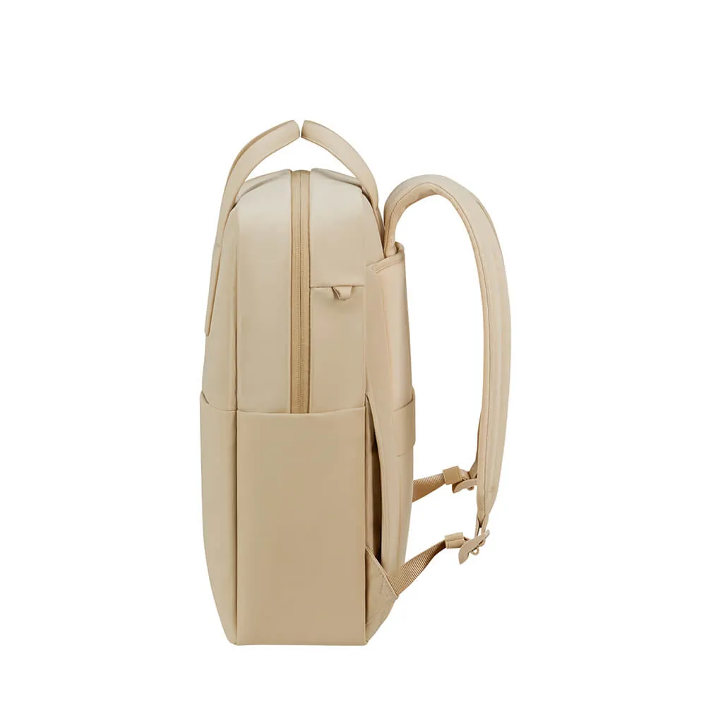 Samsonite 4Pack - datorryggs&auml;ck med handtag, sand, 15.6"