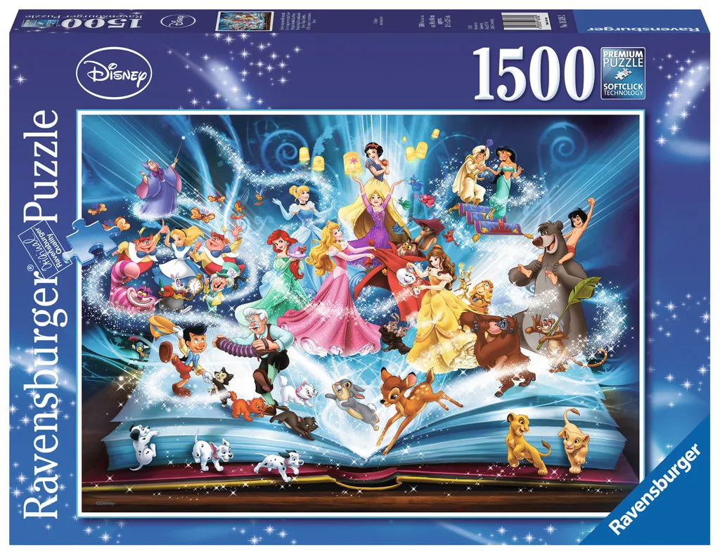Ravensburger Disney's magical fairy tale book - puzzle, 1500 pcs