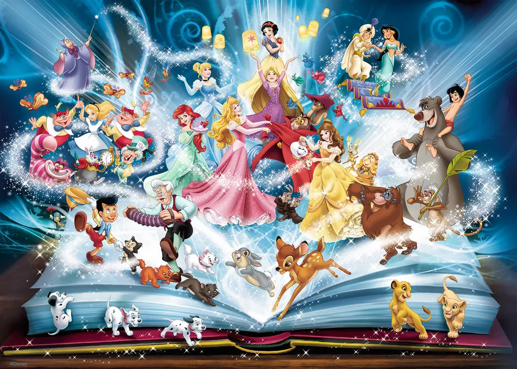 Ravensburger Disney's magical fairy tale book - puzzle, 1500 pcs