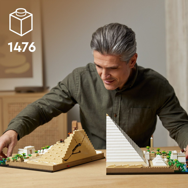 Lego  Architecture Gizan suuri pyramidi 21058