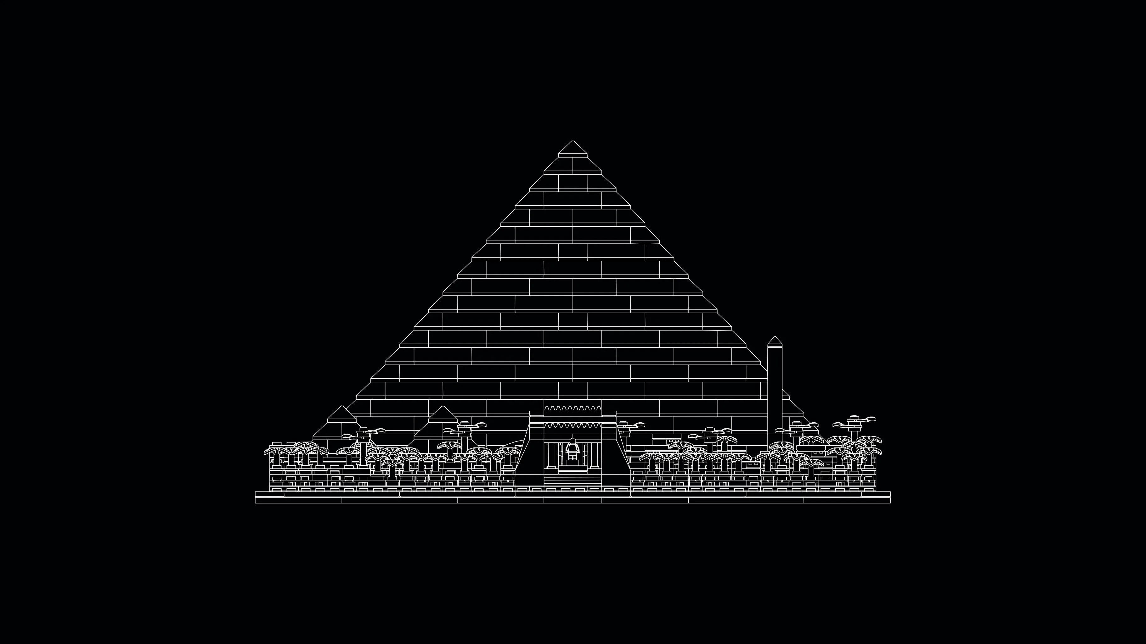 LEGO Architecture Great Pyramid of Giza 21058