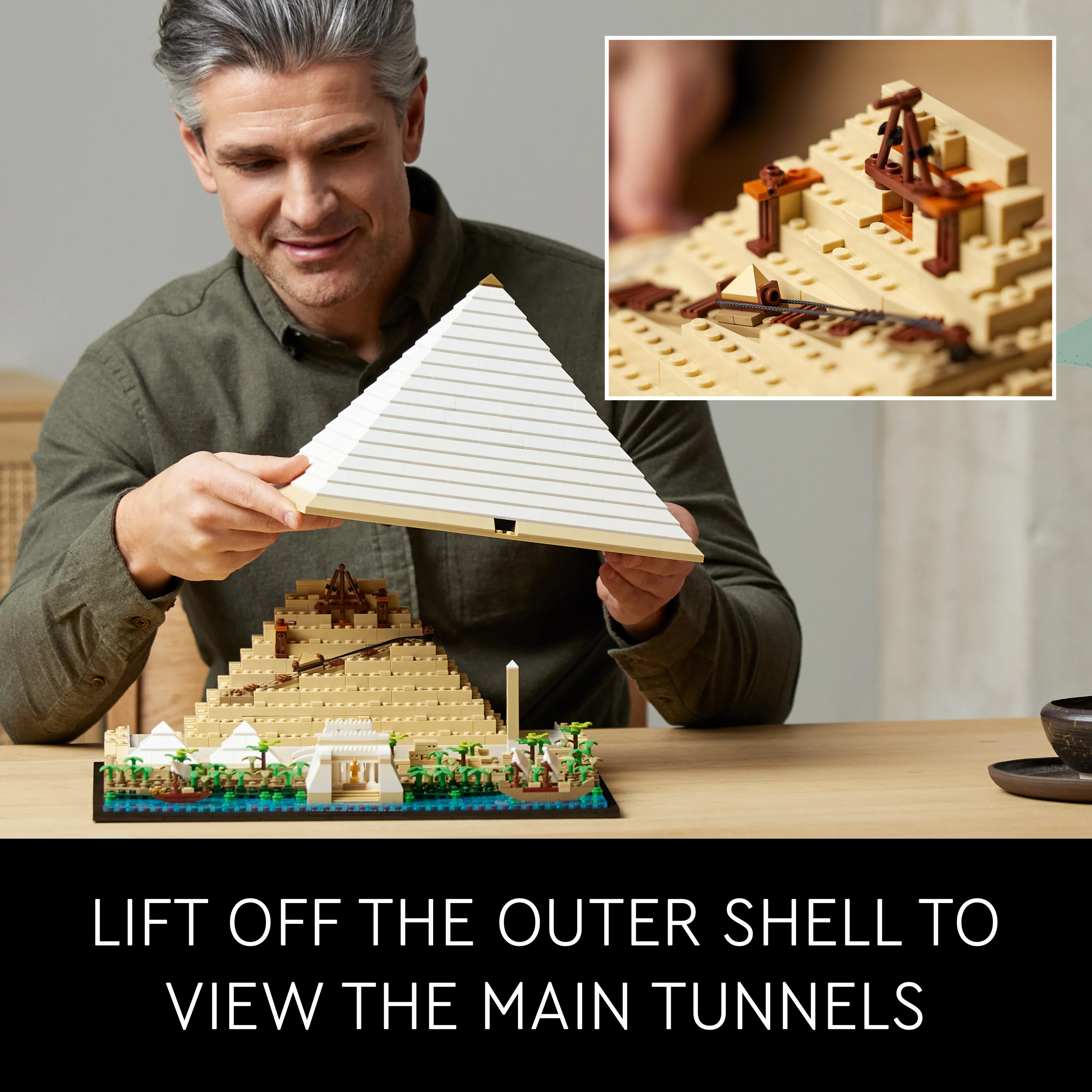 LEGO Architecture Great Pyramid of Giza 21058