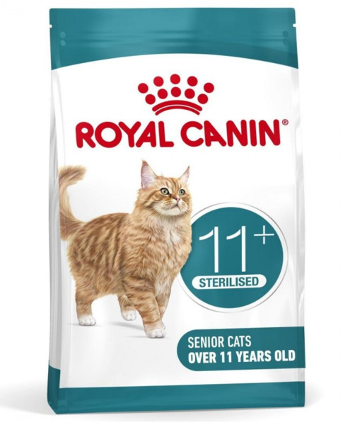 Royal Canin Ageing 11+ Sterilised, Dry food for cats, Senior, 4kg