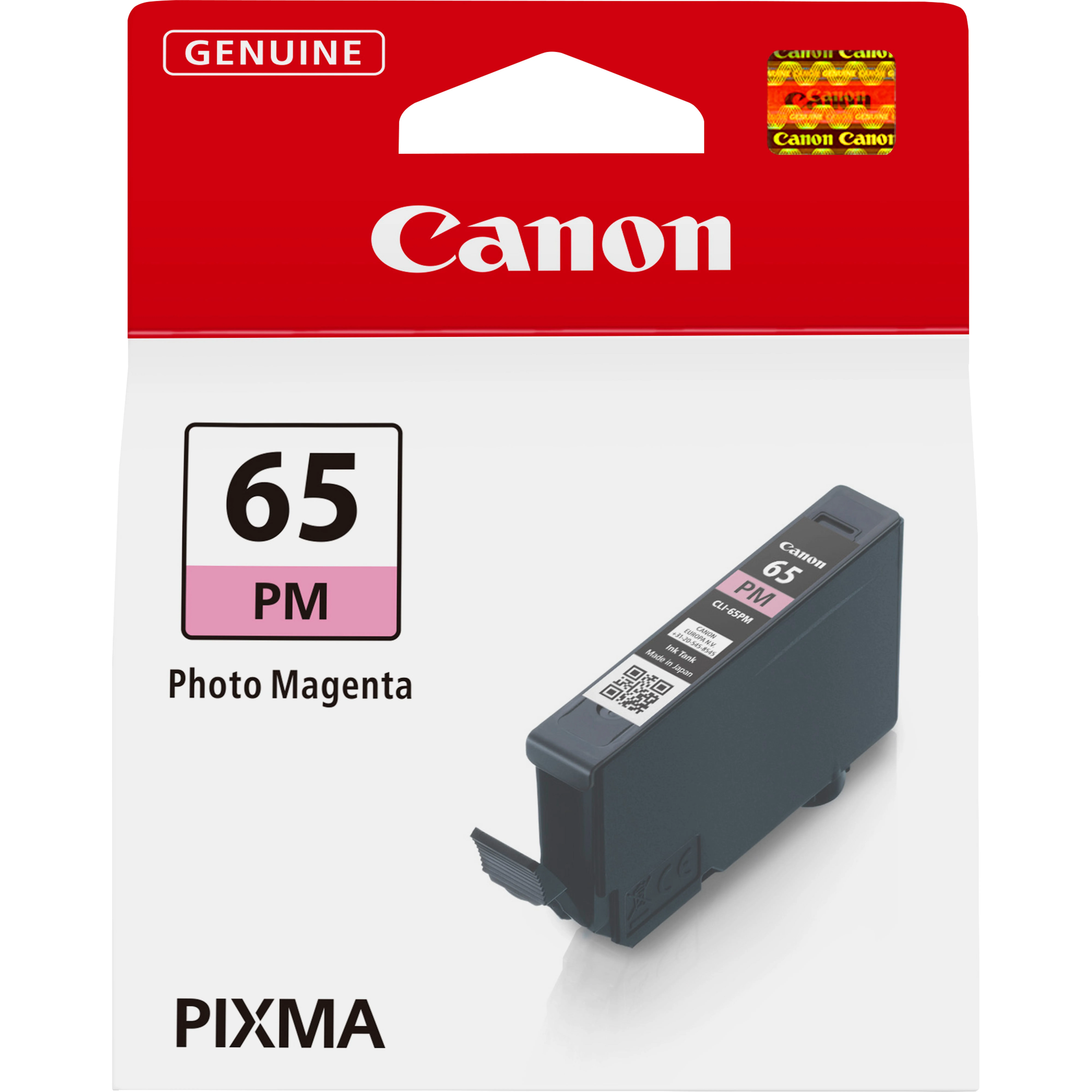 Canon CLI-65 bl&auml;ckpatron, 12.6 ml, fotomagenta