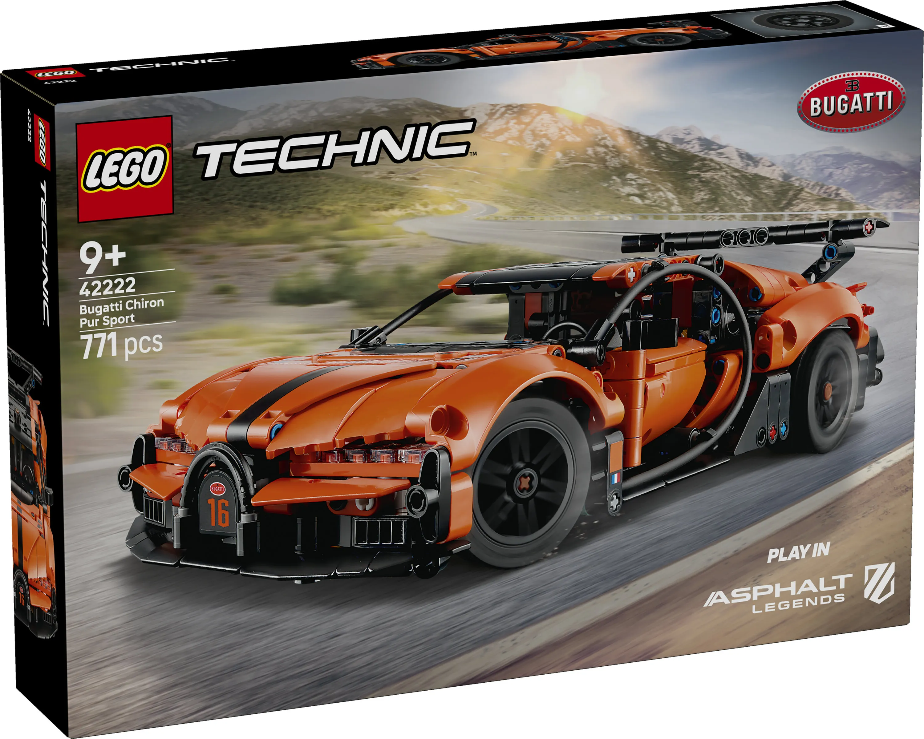 LEGO Technic Bugatti Chiron Pur Sport 42222