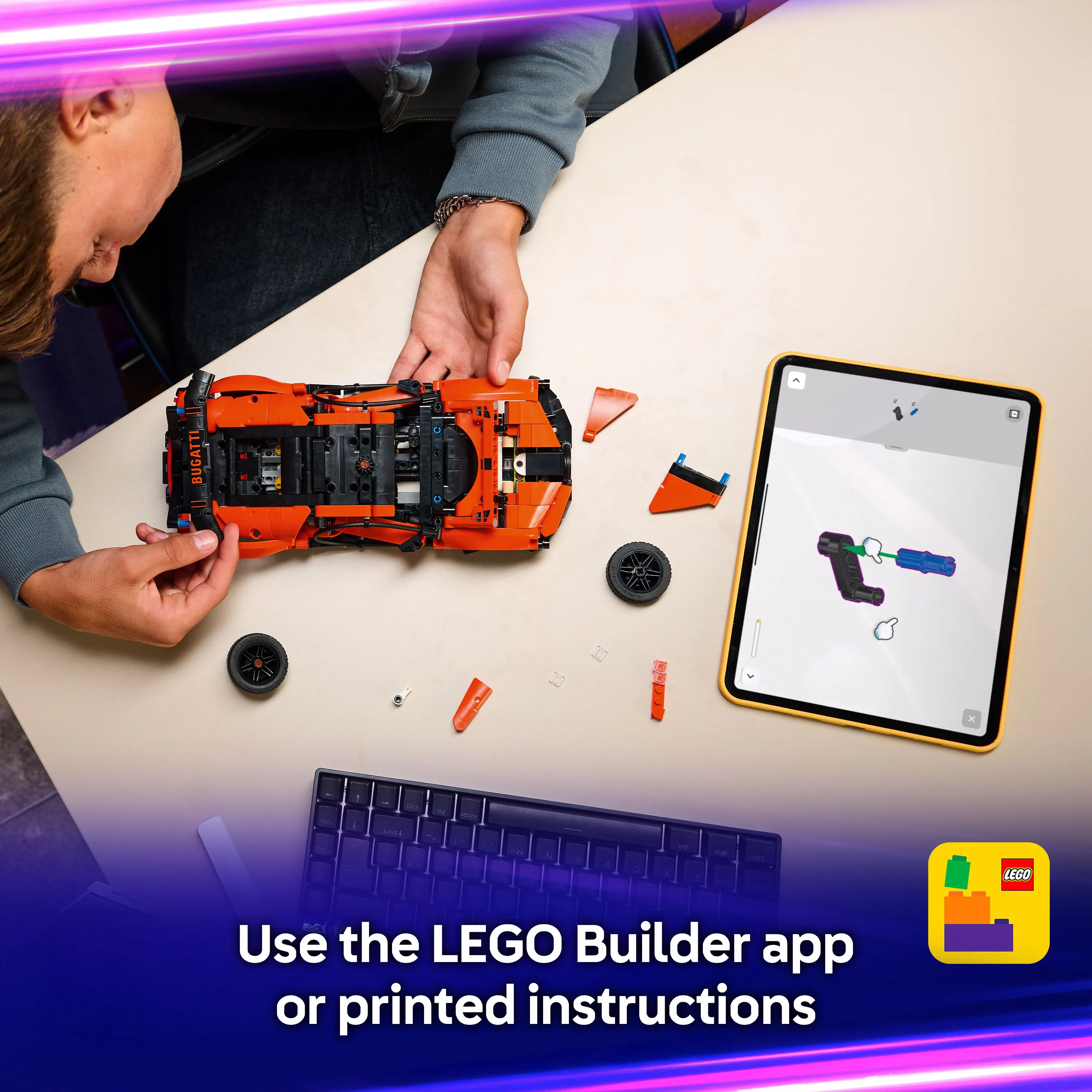 LEGO Technic Bugatti Chiron Pur Sport 42222