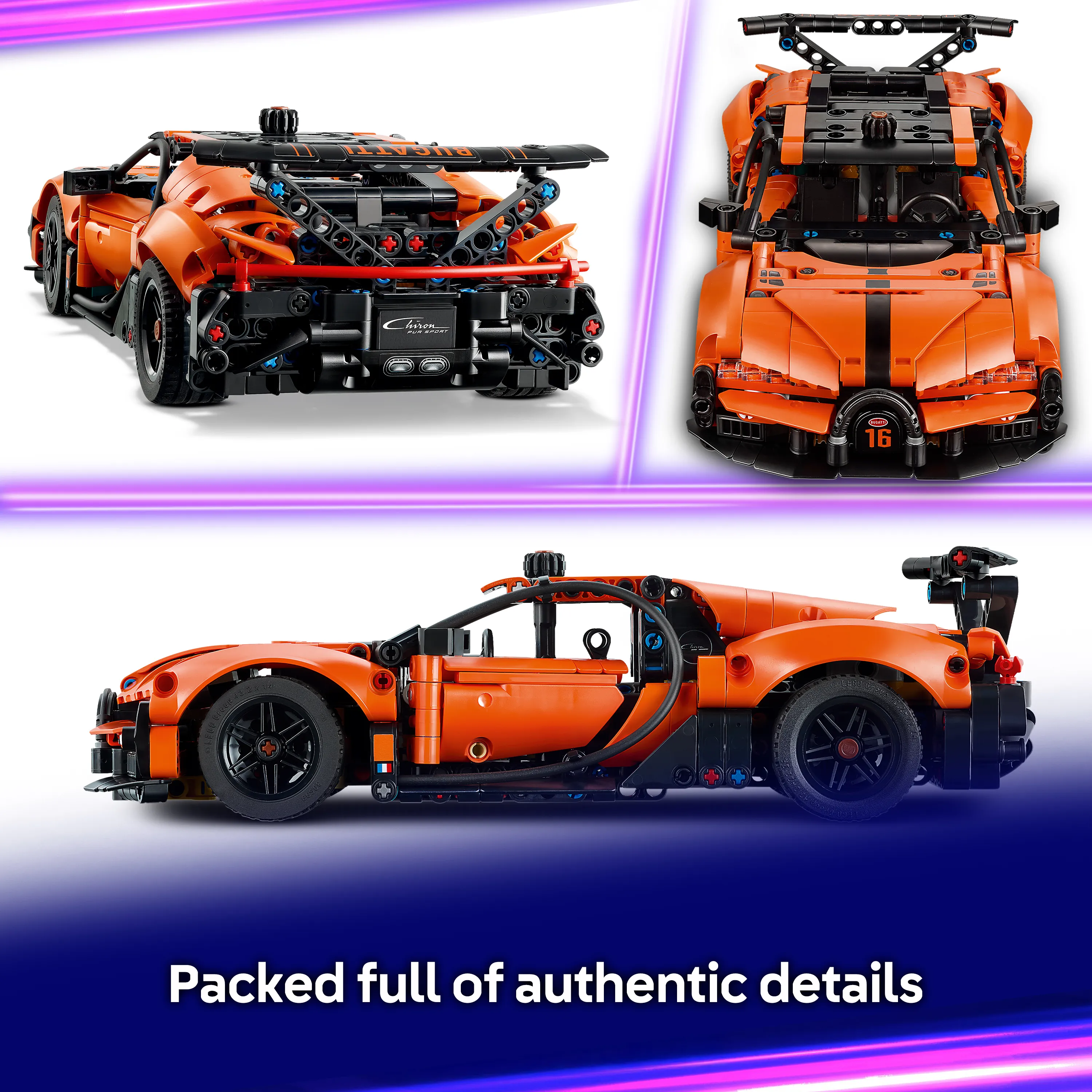 LEGO Technic Bugatti Chiron Pur Sport 42222