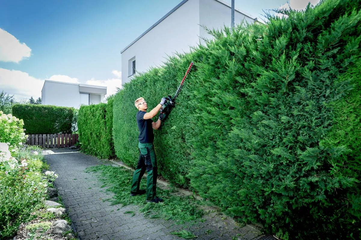 Metabo HS 18 LTX BL 55 H&aelig;ktrimmer 3400opm 55cm Klingel&aelig;ngde