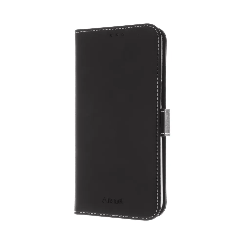 Insmat Flip Case, iPhone 15 Pro Max - Wallet Case, Black