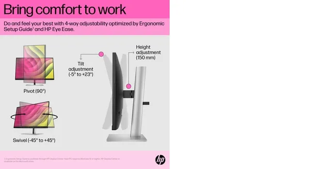 HP 24&quot; E24t G5 Full HD, IPS - monitor