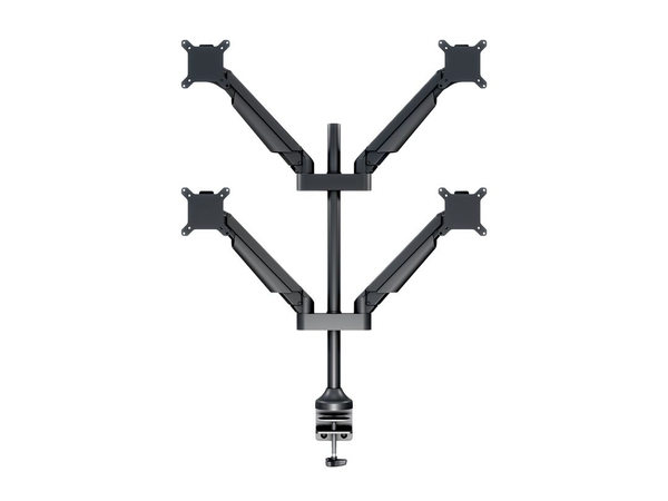 Multibrackets Gas Lift Arm Quad - monitor arm, black, 15&quot;-32&quot;, 10Kg