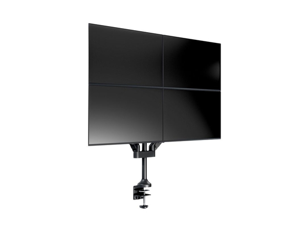 Multibrackets Gas Lift Arm Quad - monitor arm, black, 15&quot;-32&quot;, 10Kg