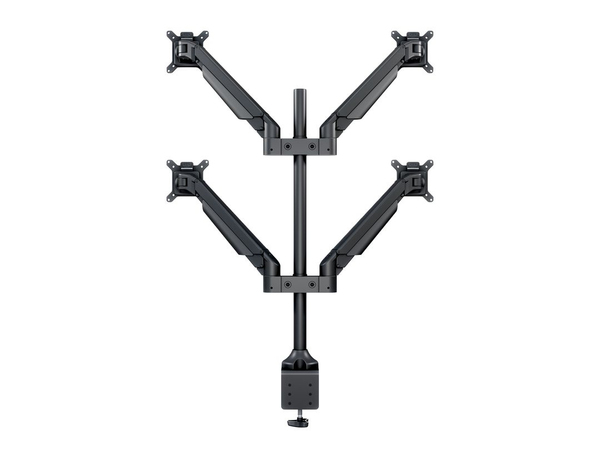 Multibrackets Gas Lift Arm Quad - monitor arm, black, 15&quot;-32&quot;, 10Kg