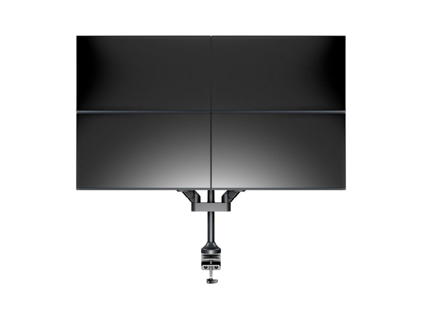 Multibrackets Gas Lift Arm Quad - monitor arm, black, 15"-32", 10Kg