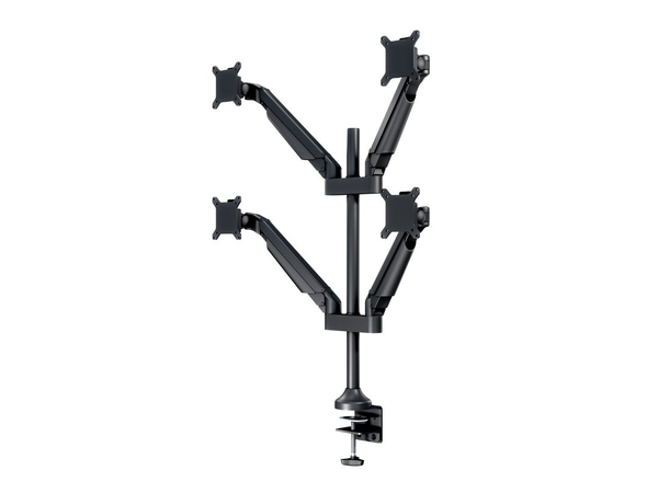 Multibrackets Gas Lift Arm Quad - monitor arm, black, 15&quot;-32&quot;, 10Kg