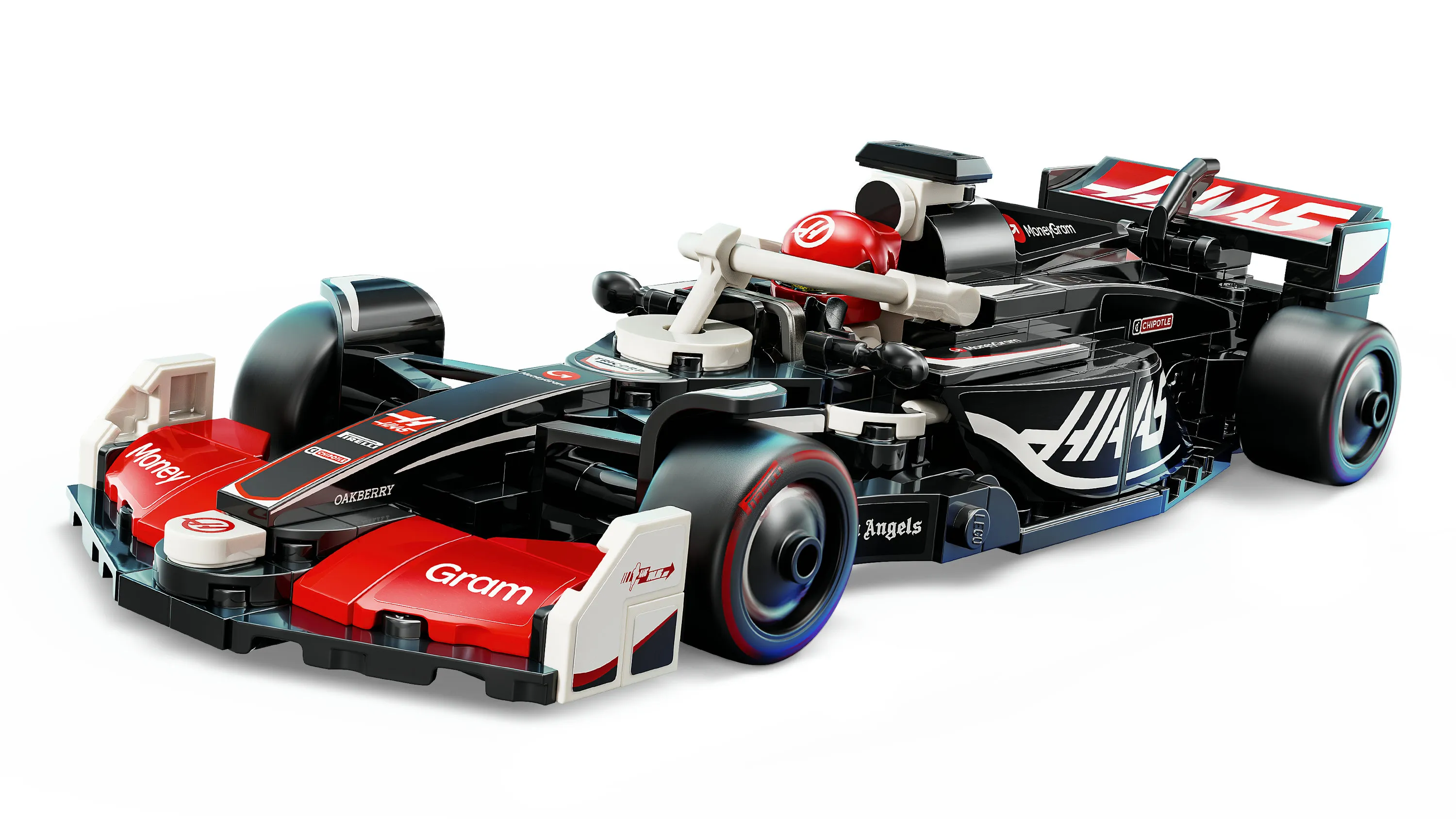 LEGO Speed Champions MoneyGram Haas F1 Team VF-24 Racerbil 77250