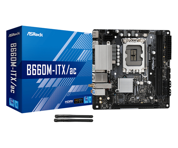ASRock B660M-ITX/ac Mini-ITX - motherboard ASRock B660M-ITX/ac Mini-ITX - motherboard