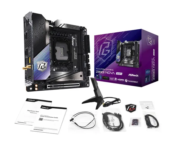 ASRock Z890I Nova WiFi 7 LGA 1851 mITX -emolevy