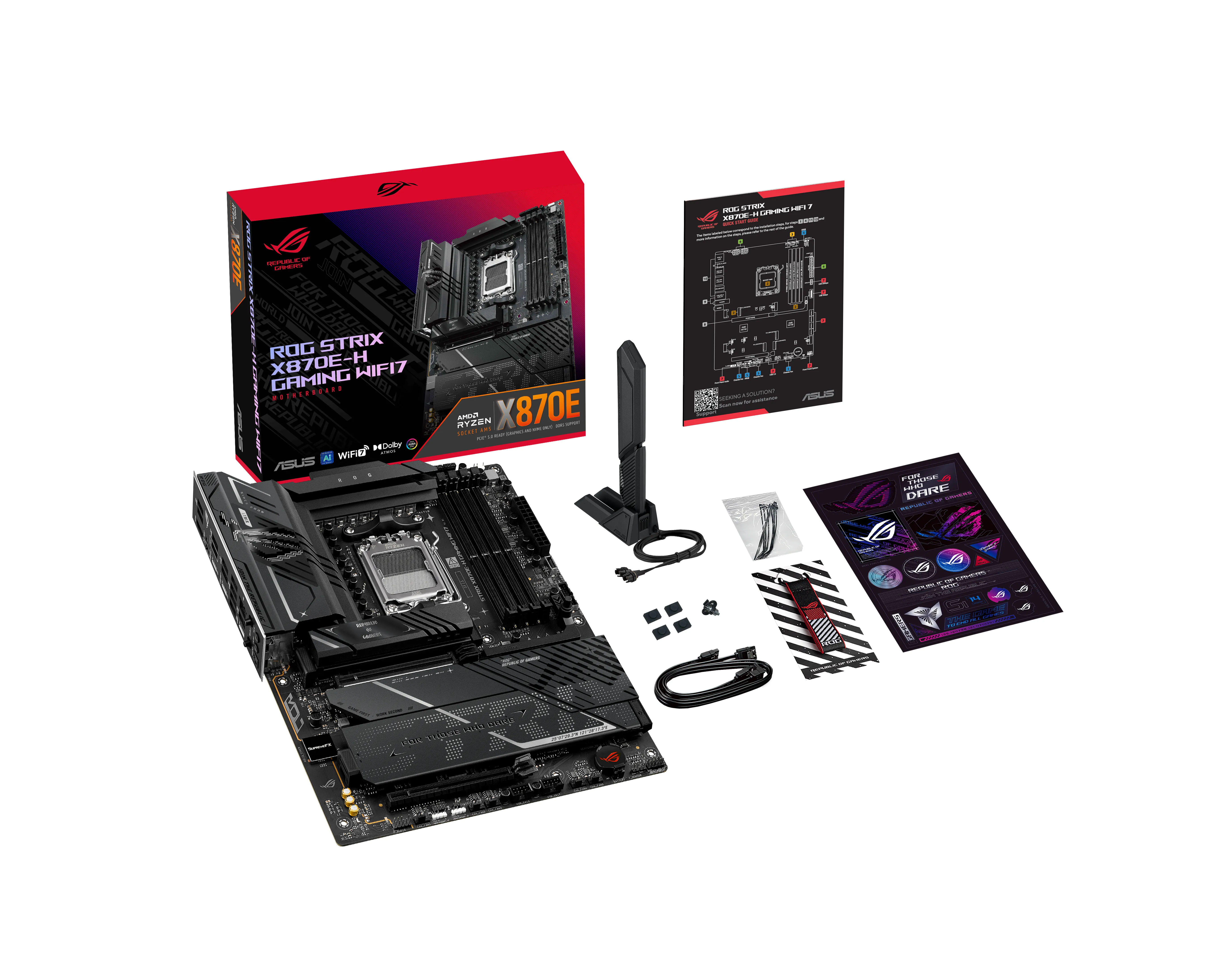 Asus ROG STRIX X870E-H GAMING WiFi 7 AM5 ATX Motherboard