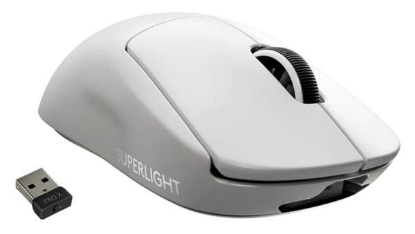 Logitech PRO X SUPERLIGHT -langaton pelihiiri, valkoinen
