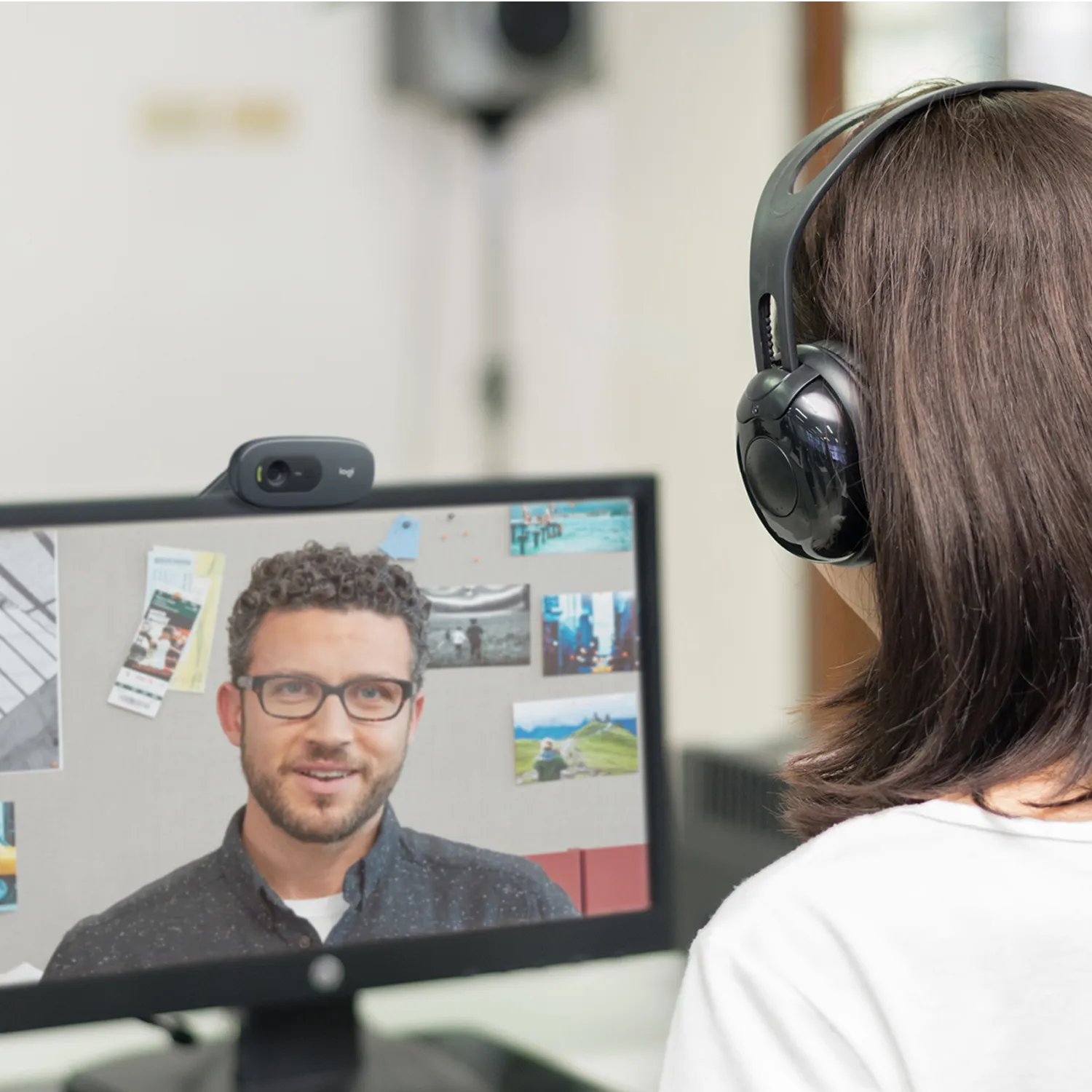 Logitech C505 HD - webbkamera, svart Logitech C505 HD - webbkamera, svart