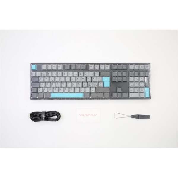 Varmilo VEM109 Moonlight V2 Full-Size/White LED/USB-C/PBT/EC Ivy