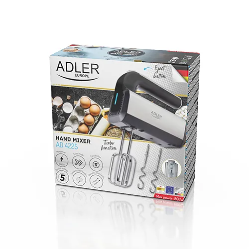 ADLER AD 4225 300 W -s&auml;hk&ouml;vatkain, ruostumaton ter&auml;s