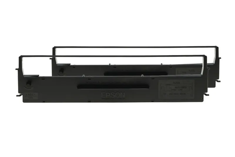 Epson C13S015646 -nauhakasetti, musta, 2 kpl