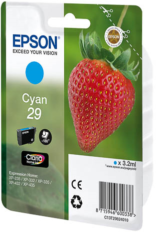 EPSON Cartridge Fraise Ink Claria Home Cyan