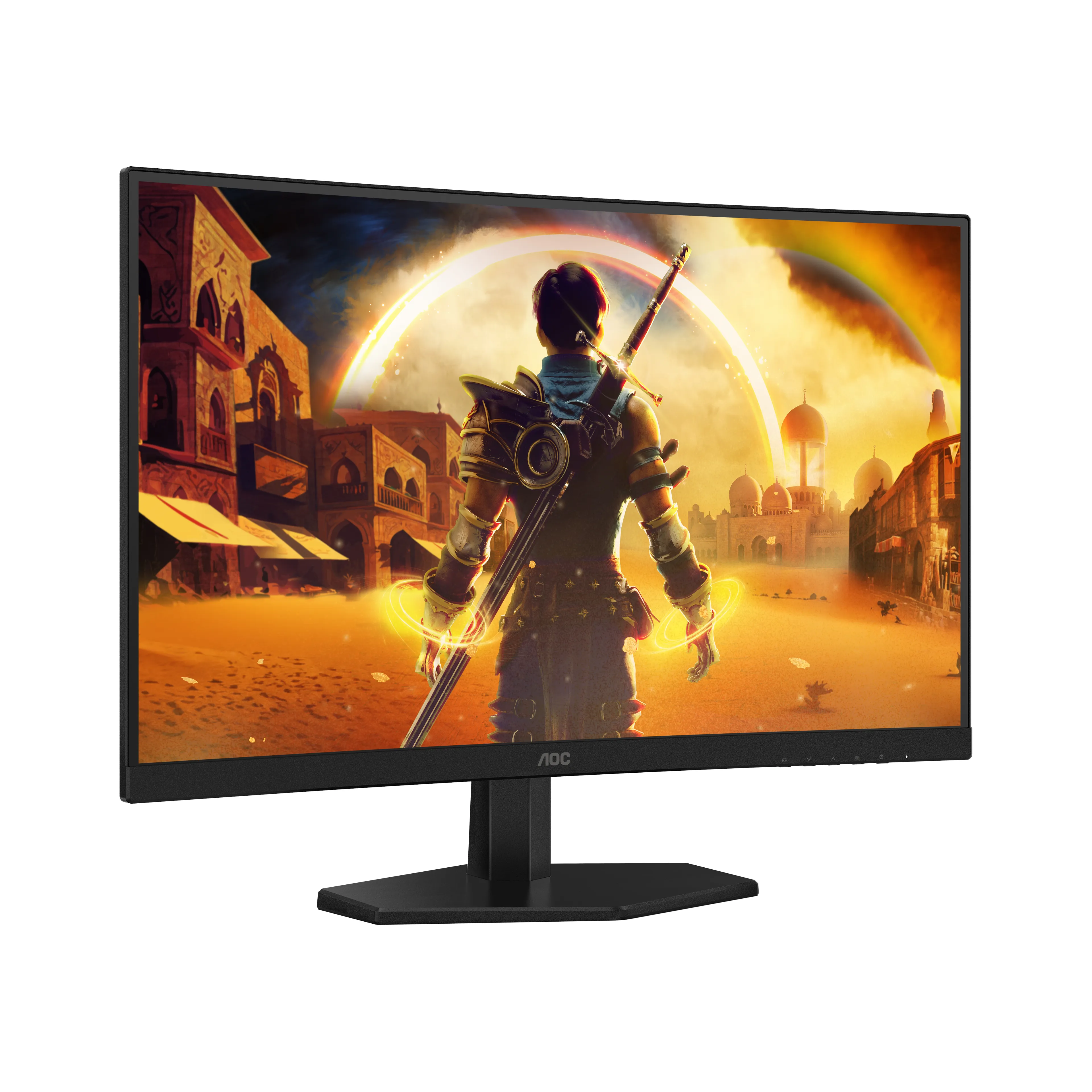 AOC C27G42ZE 27" Full HD, Fast VA -kaareva pelin&auml;ytt&ouml;