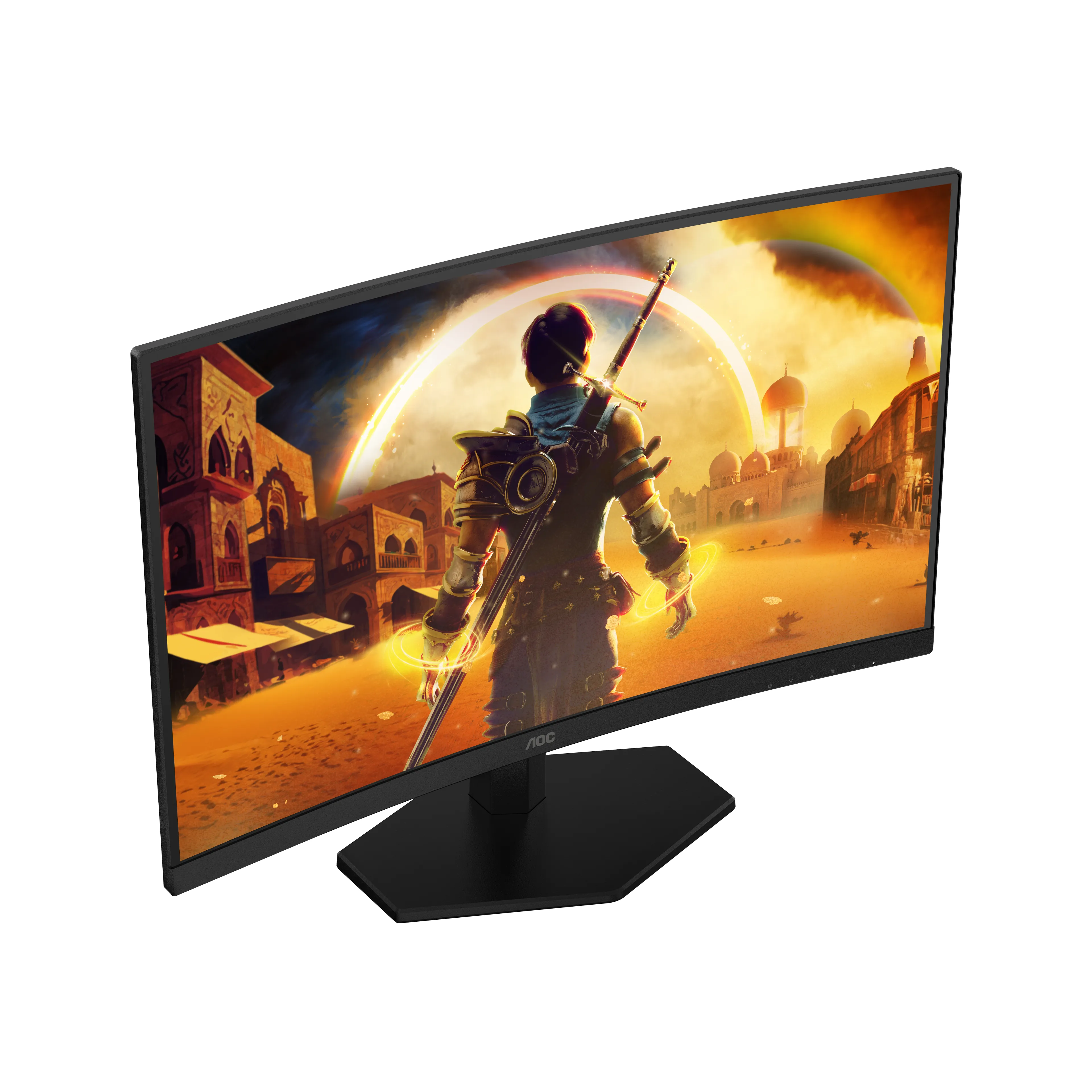 AOC C27G42ZE 27" Full HD, Fast VA -kaareva pelin&auml;ytt&ouml;