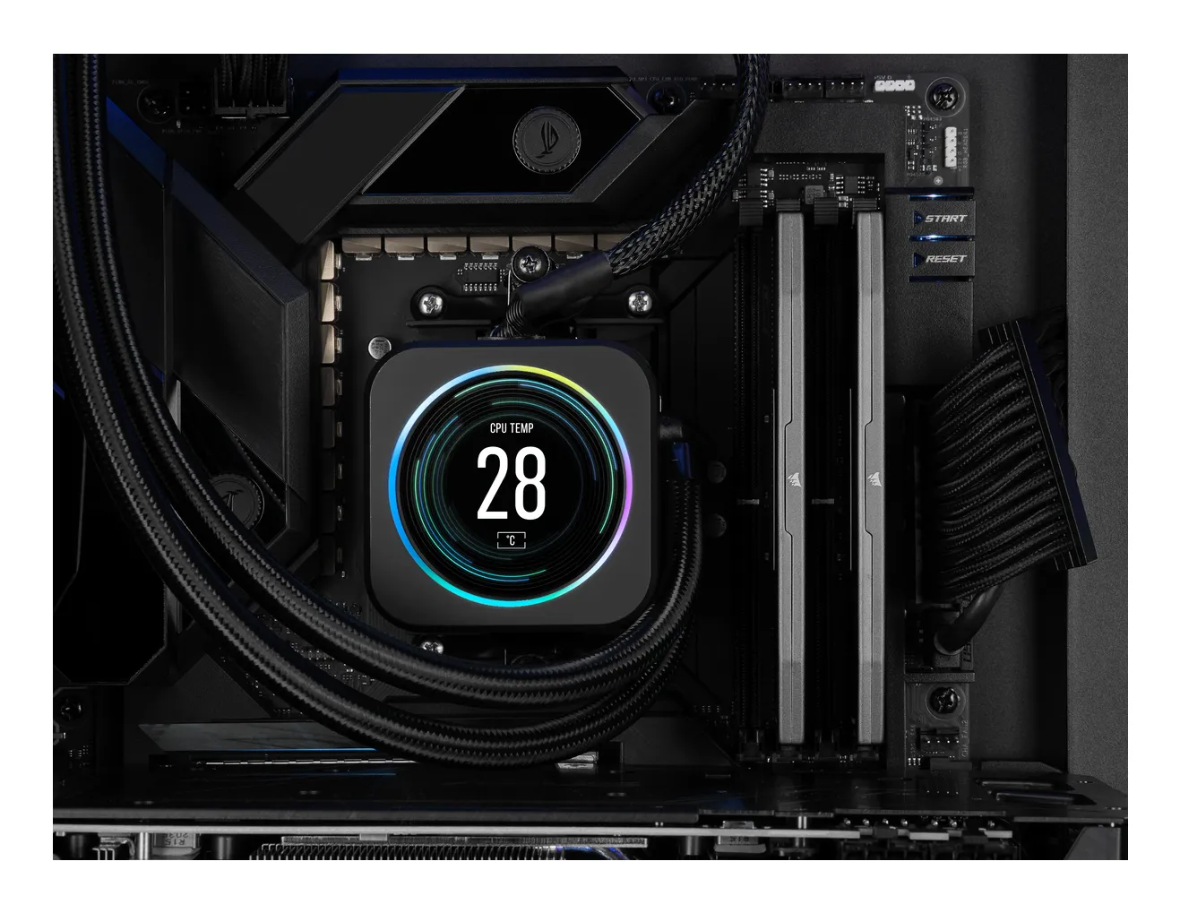 Corsair Vengeance 64GB (4 x 16GB) DDR5 5600 MHz, CL36 Memory, Grey (EXPO)