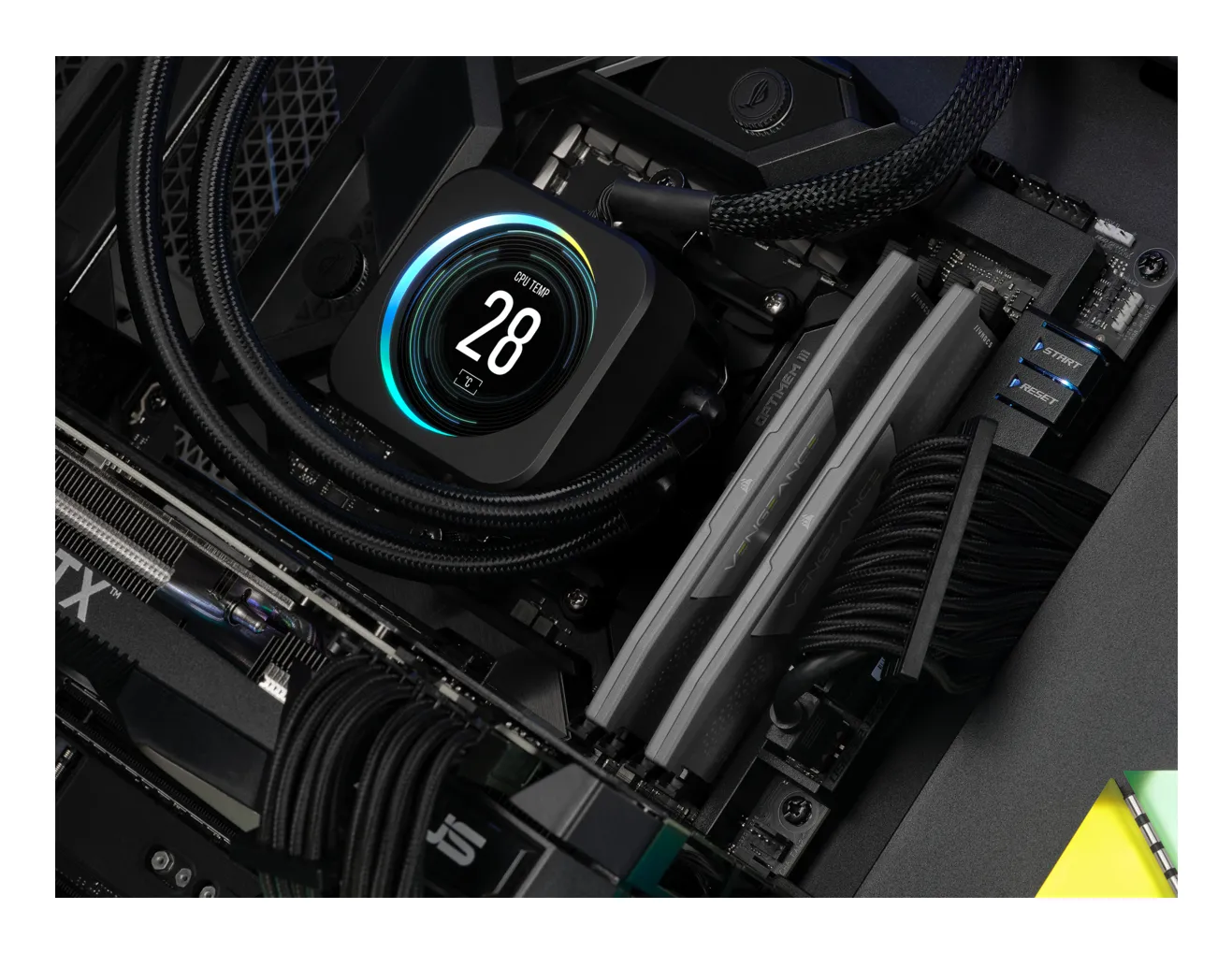 Corsair Vengeance 64GB (4 x 16GB) DDR5 5600 MHz, CL36 Memory, Grey (EXPO)
