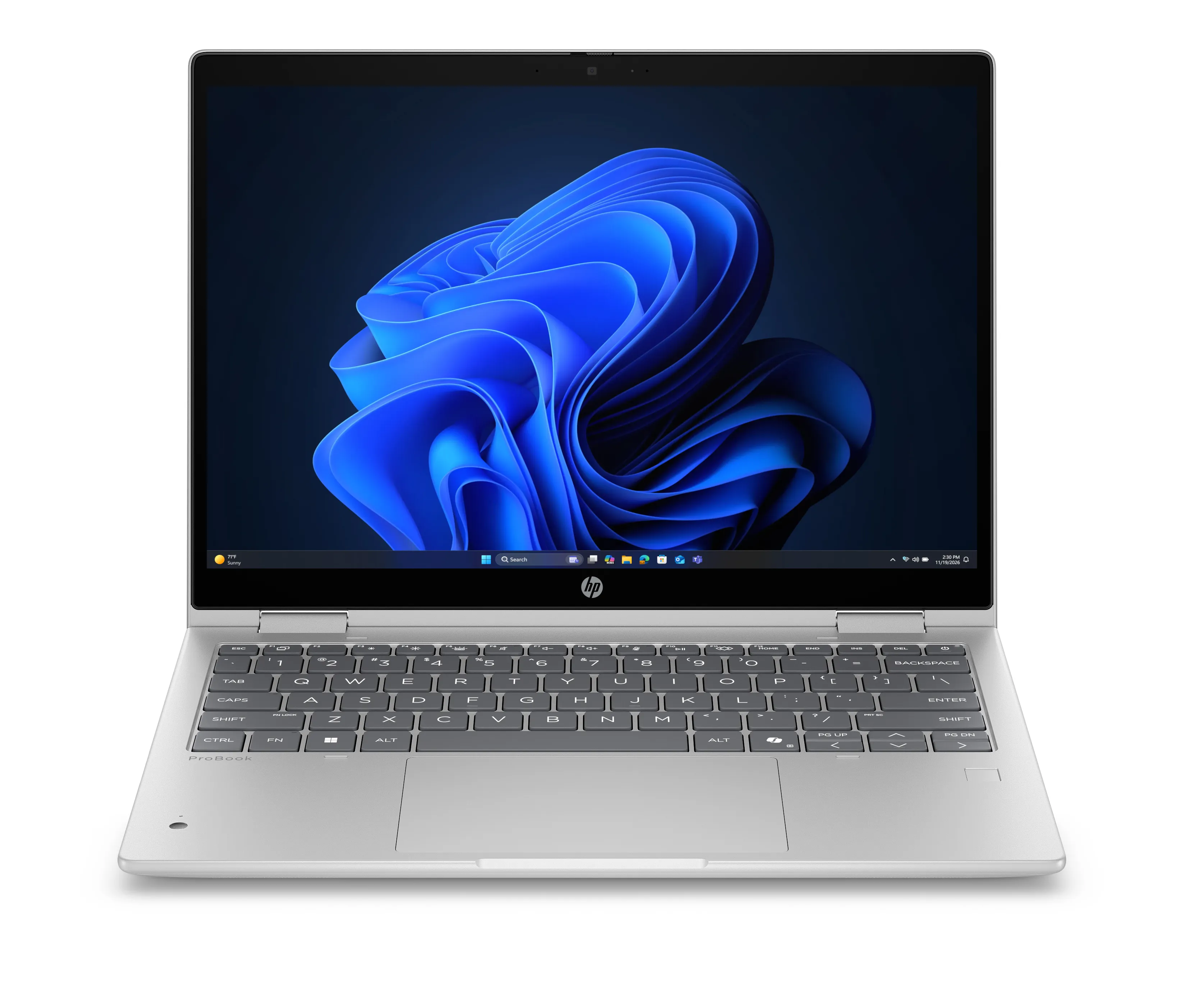 HP ProBook 4 Flip G2i 13.3" Core 5 320, 16GB, 512GB, Win 11 Pro - Notebook, Silver