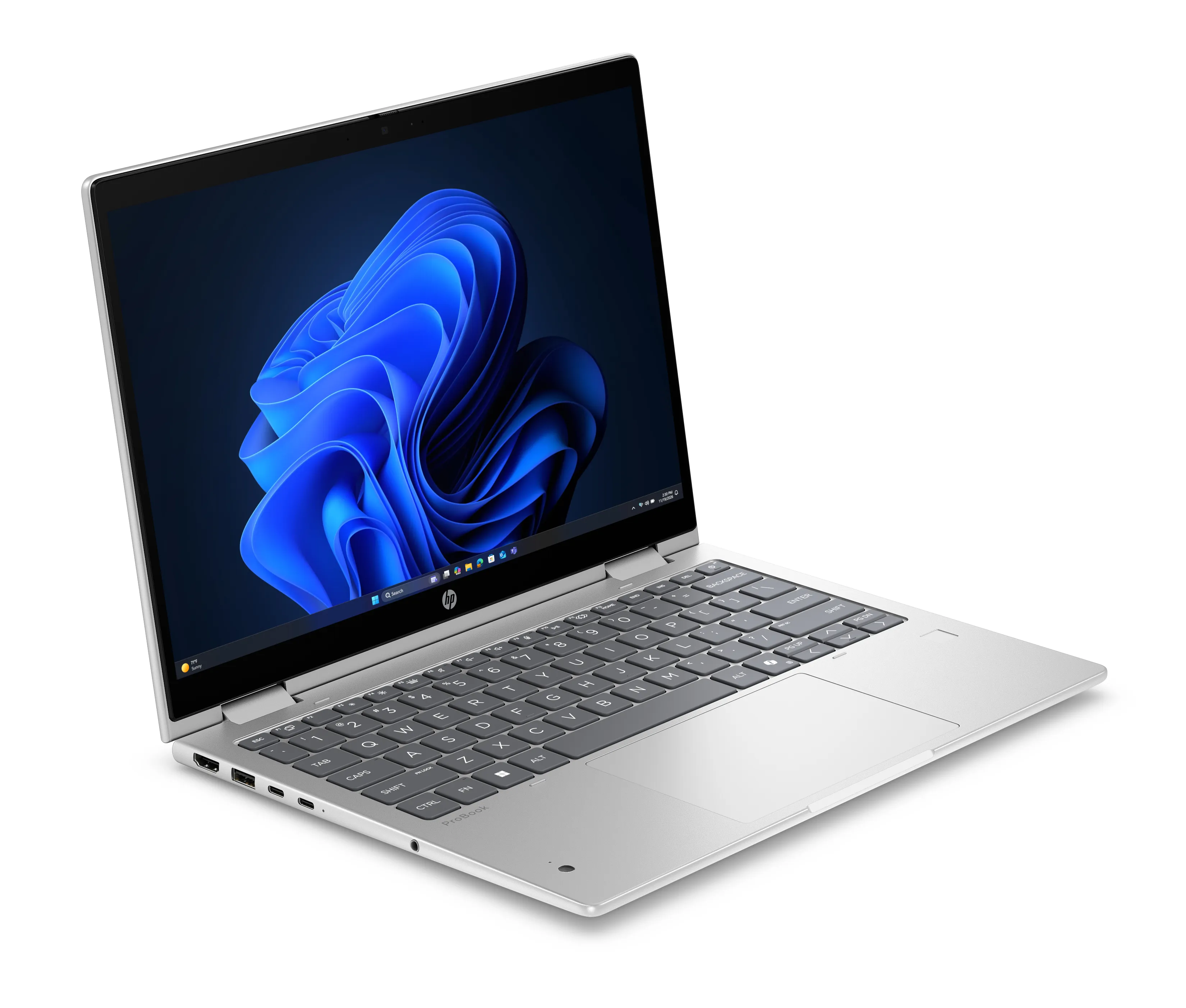 HP ProBook 4 Flip G2i 13.3" Core 5 320, 16GB, 512GB, Win 11 Pro - Notebook, Silver